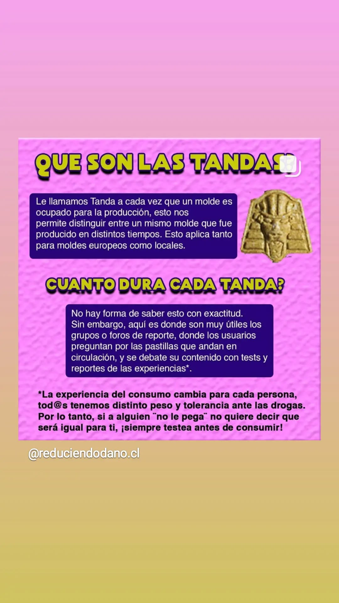 Qué son las tandas de producción de pastillas