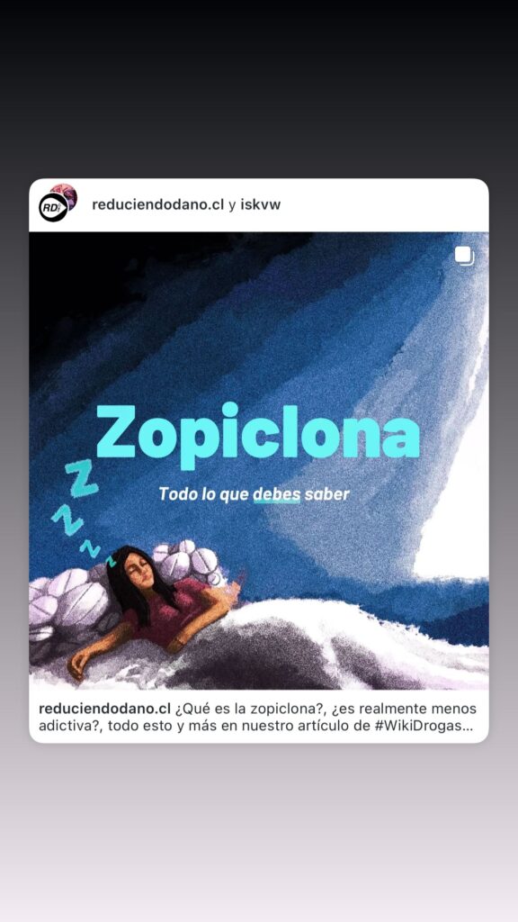 Gráfico Reduciendo Daño: zopiclona y los límites del test de benzodiacepinas