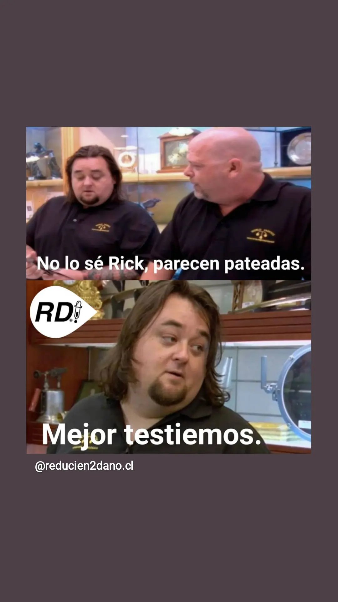 Meme: mejor testeemos
