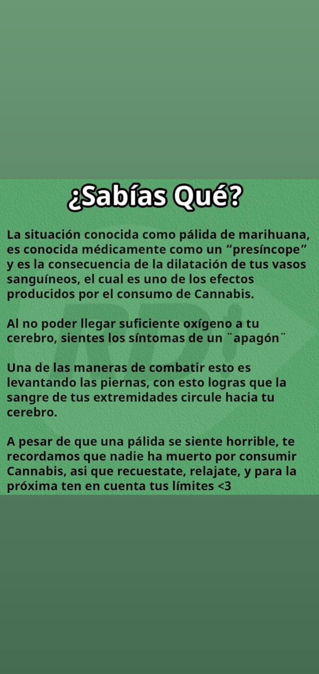 Cómo recuperarte de la pálida de marihuana