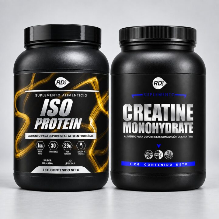 Reparación ISO — ISO Protein Banana y Creatina Monohidratada de 1 kg, Reduciendo Daño