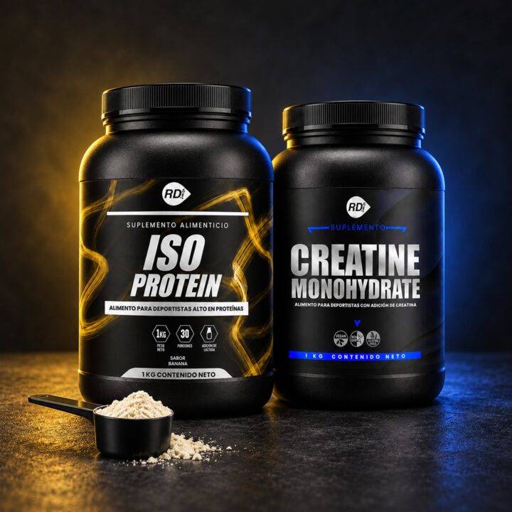 Pack Reparación ISO con ISO Protein, Creatina y medida de proteína