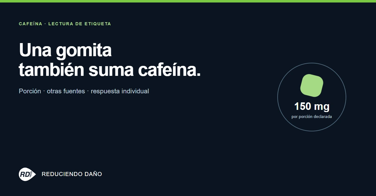 Ilustración editorial: Impulso: cómo leer una gomita con cafeína