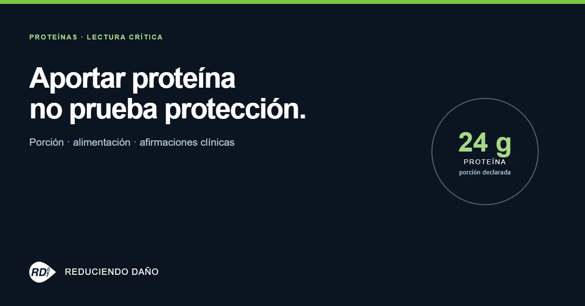 Ilustración editorial: Whey protein: qué aporta y qué no demuestra