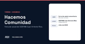 Portada: Hacemos Comunidad, feria de salud del CESFAM Juan Antonio Ríos, julio de 2026